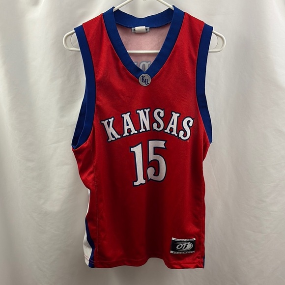 Other - KU Jayhawks Basketball Jersey Kids Youth Size XL JR Giddens #15 Red Kansas